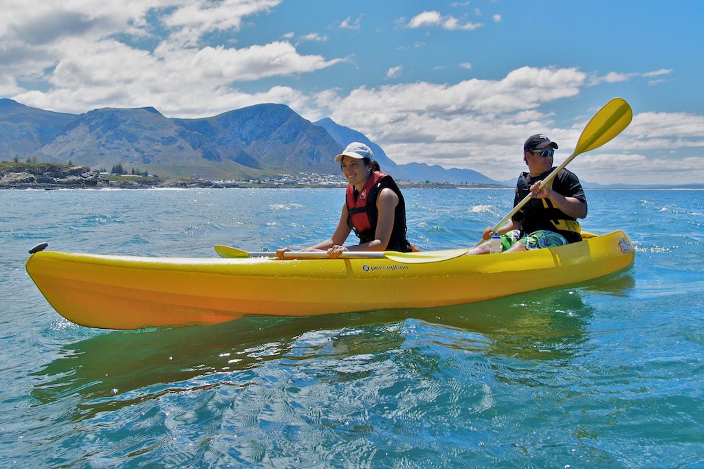 kayaking in Cape Town