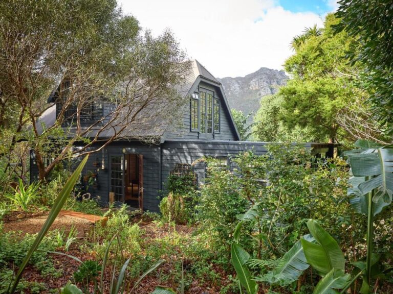 Secluded forest cottage with mountain views at The Duckhouse