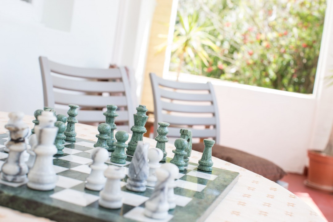 upstairs patio detail