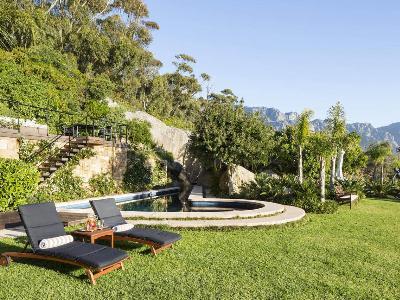 Secluded Garden Pool at 21 Nettleton